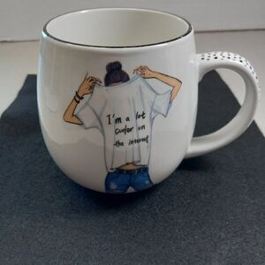 Rogrong Ceramic I'm A Lot Cooler on the Internet Mug